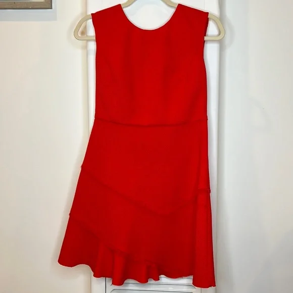 pinko red dress Pinko Cenerino stretch viscose dress for women - Red